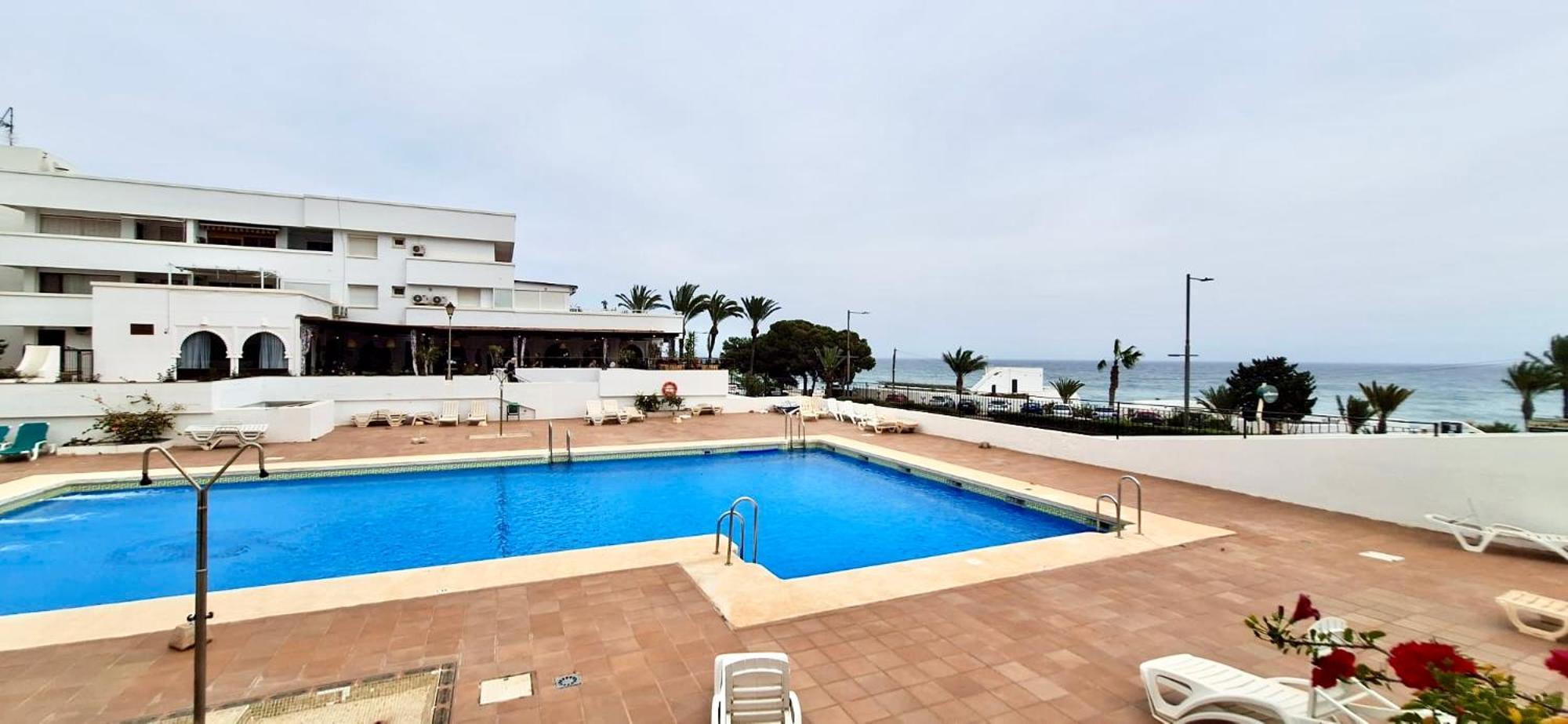 Apartamento Villa Azul, 1ª Linea De Playa โมฮาการ์ ภายนอก รูปภาพ