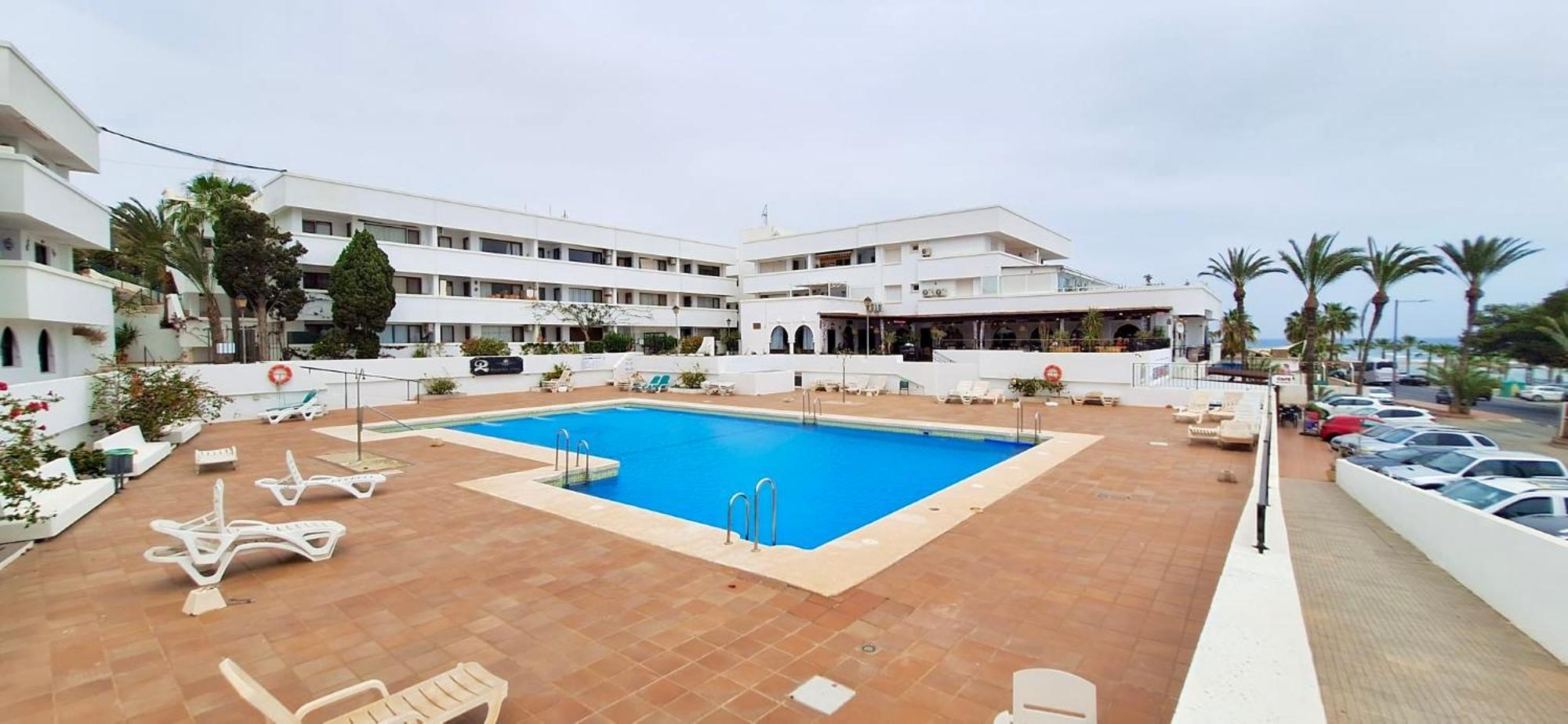 Apartamento Villa Azul, 1ª Linea De Playa โมฮาการ์ ภายนอก รูปภาพ
