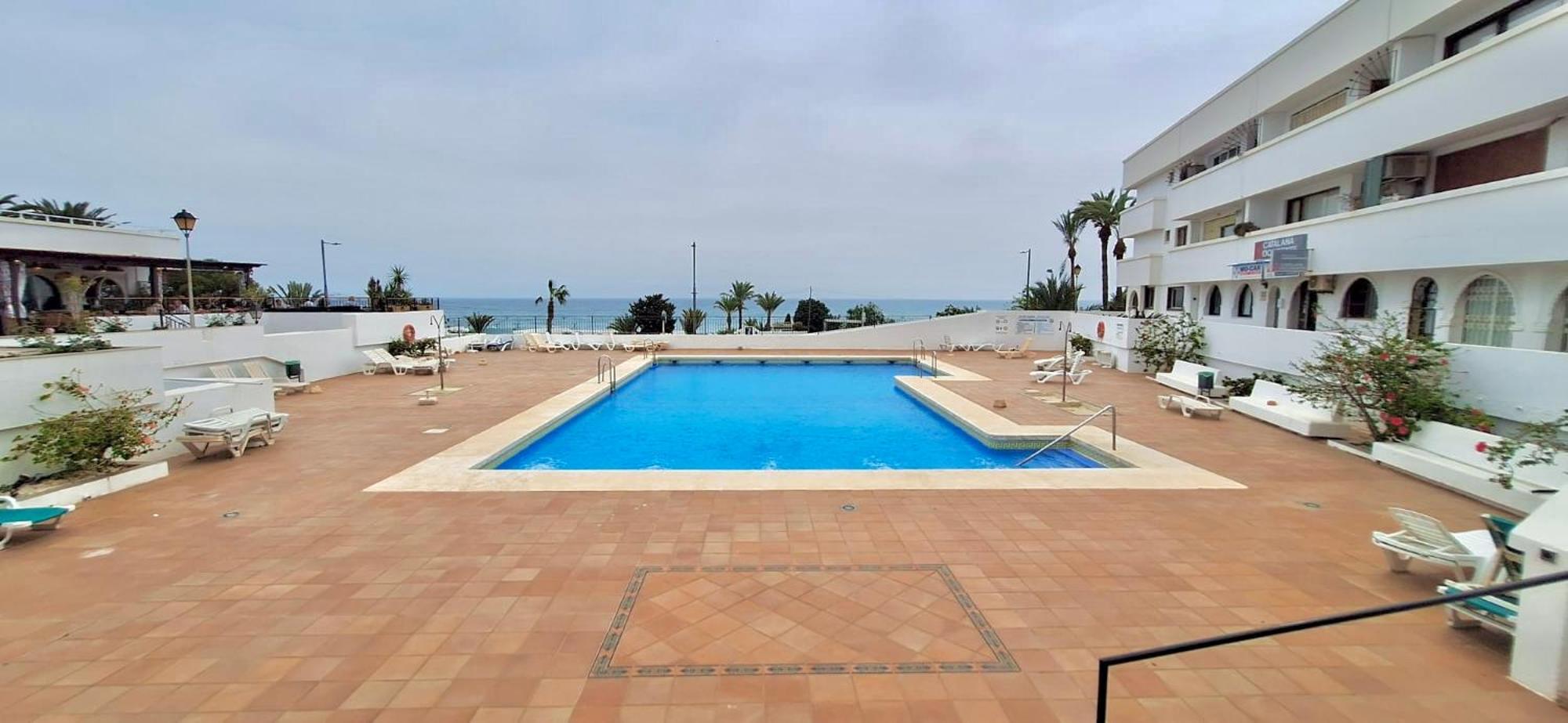 Apartamento Villa Azul, 1ª Linea De Playa โมฮาการ์ ภายนอก รูปภาพ