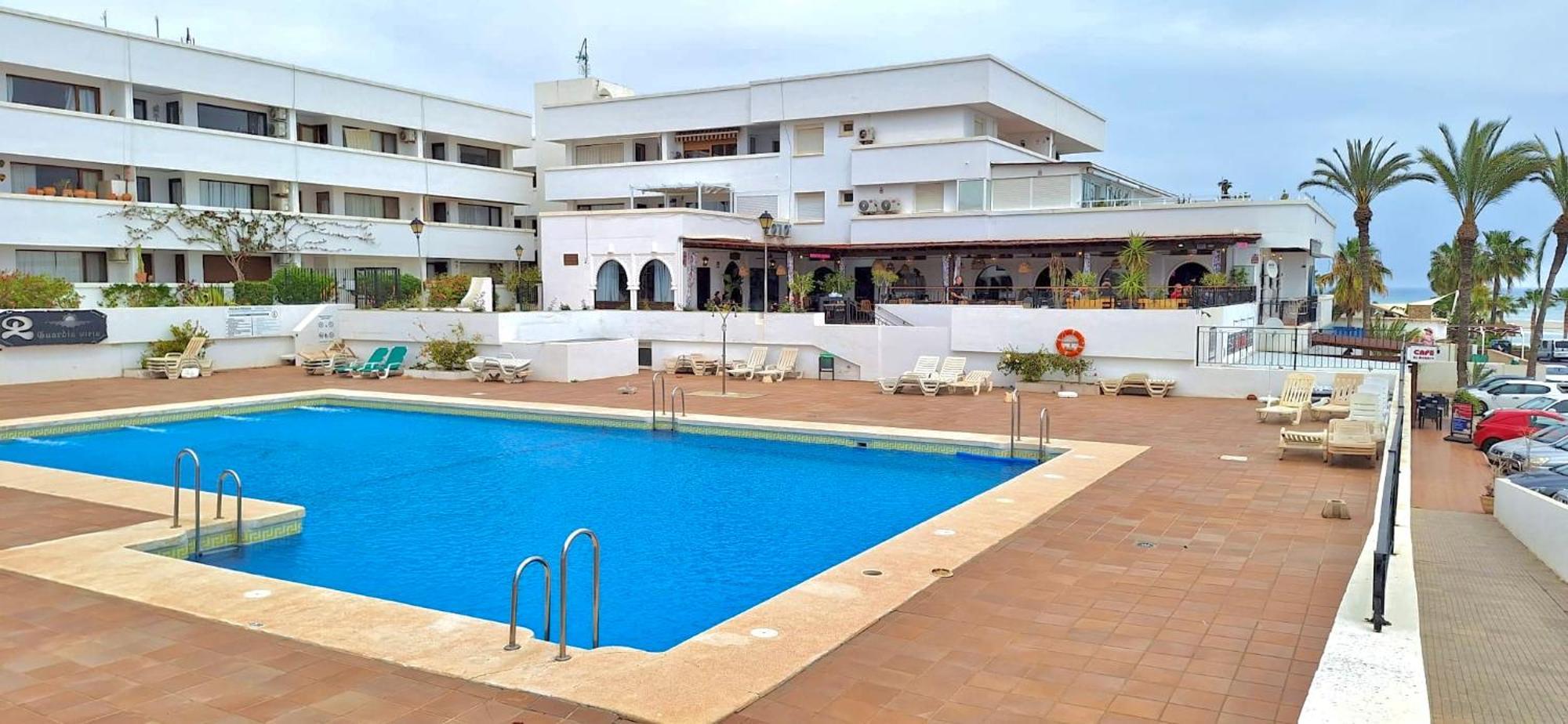 Apartamento Villa Azul, 1ª Linea De Playa โมฮาการ์ ภายนอก รูปภาพ