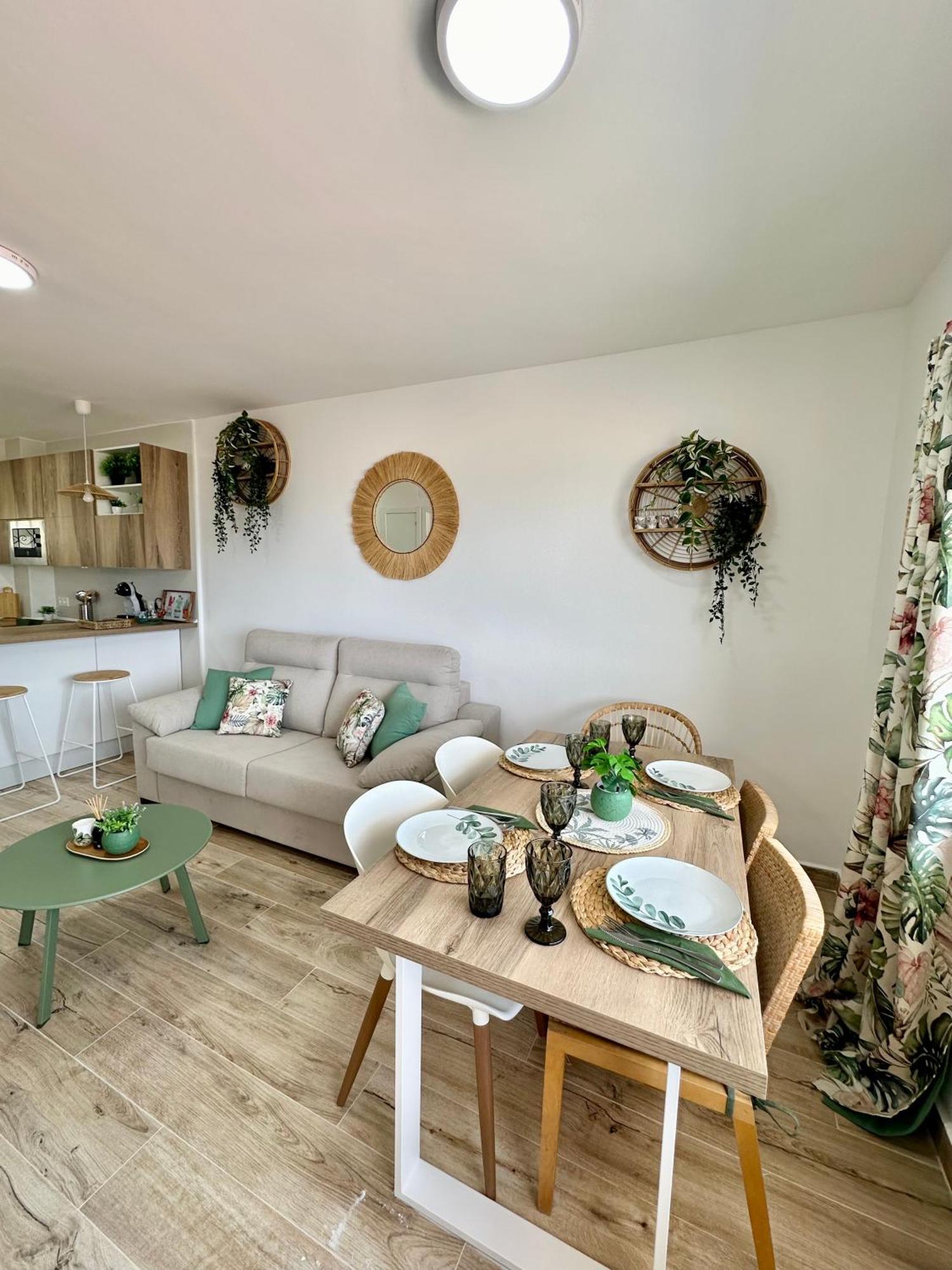 Apartamento Villa Azul, 1ª Linea De Playa โมฮาการ์ ภายนอก รูปภาพ