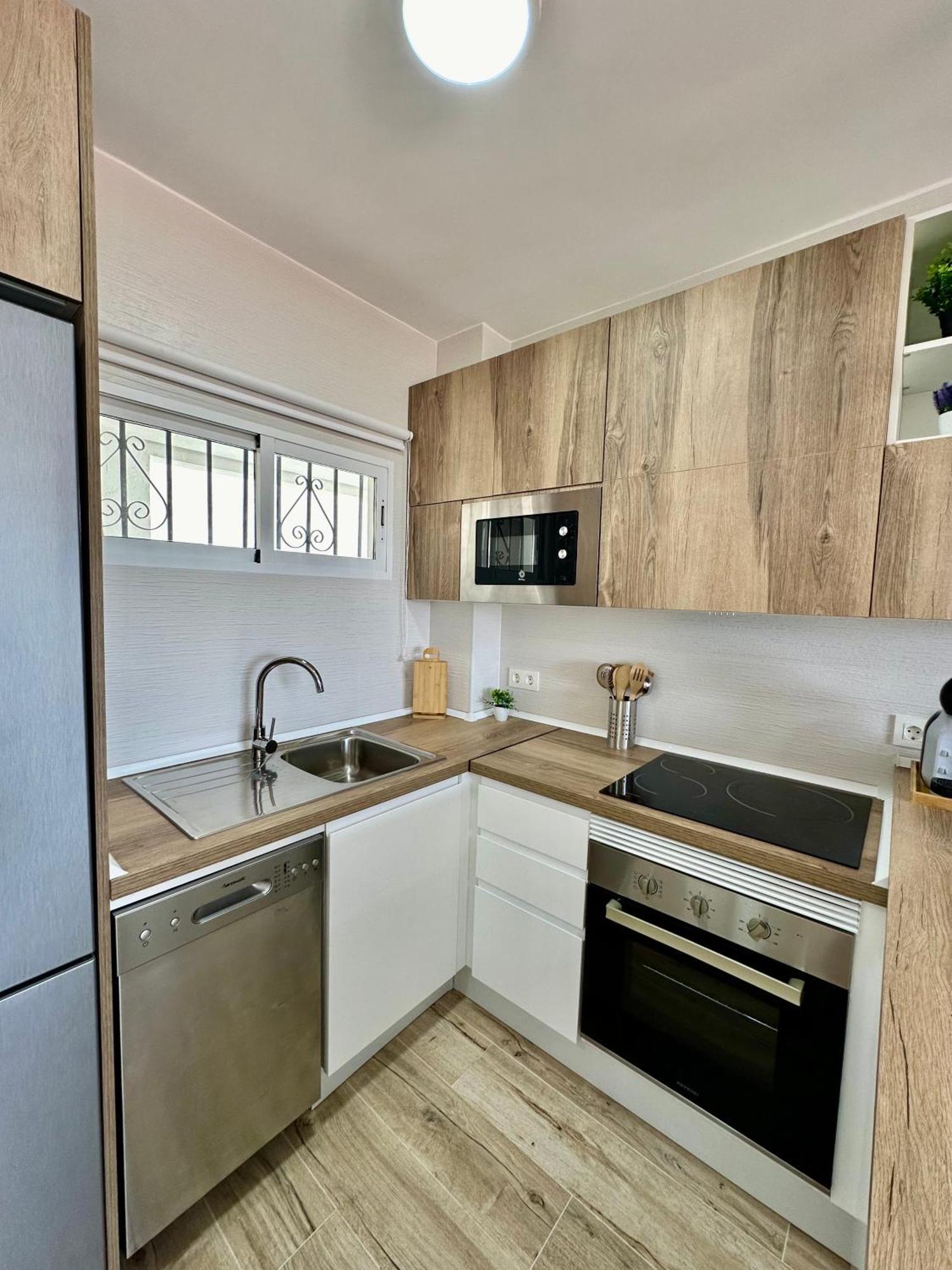 Apartamento Villa Azul, 1ª Linea De Playa โมฮาการ์ ภายนอก รูปภาพ