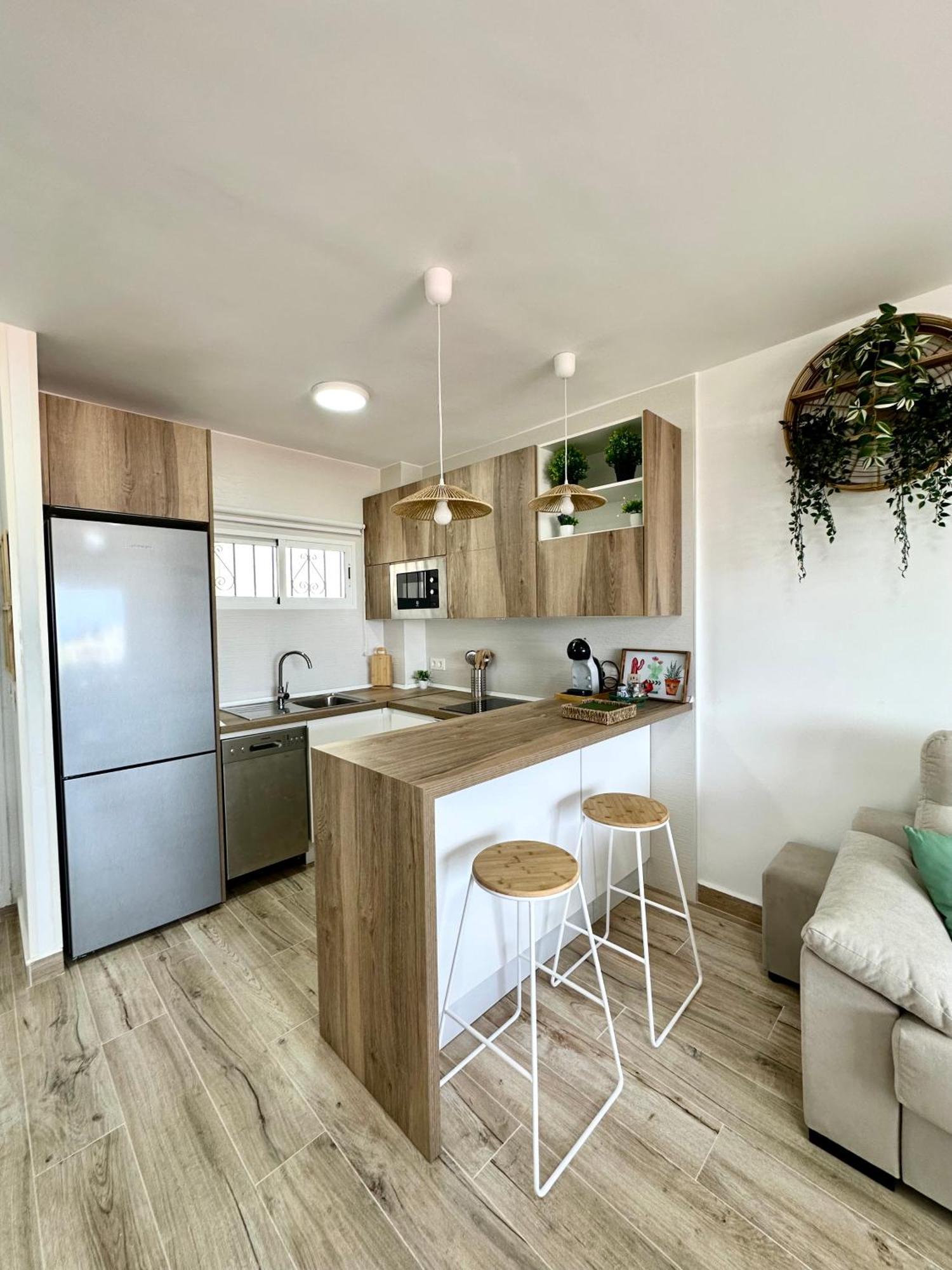 Apartamento Villa Azul, 1ª Linea De Playa โมฮาการ์ ภายนอก รูปภาพ