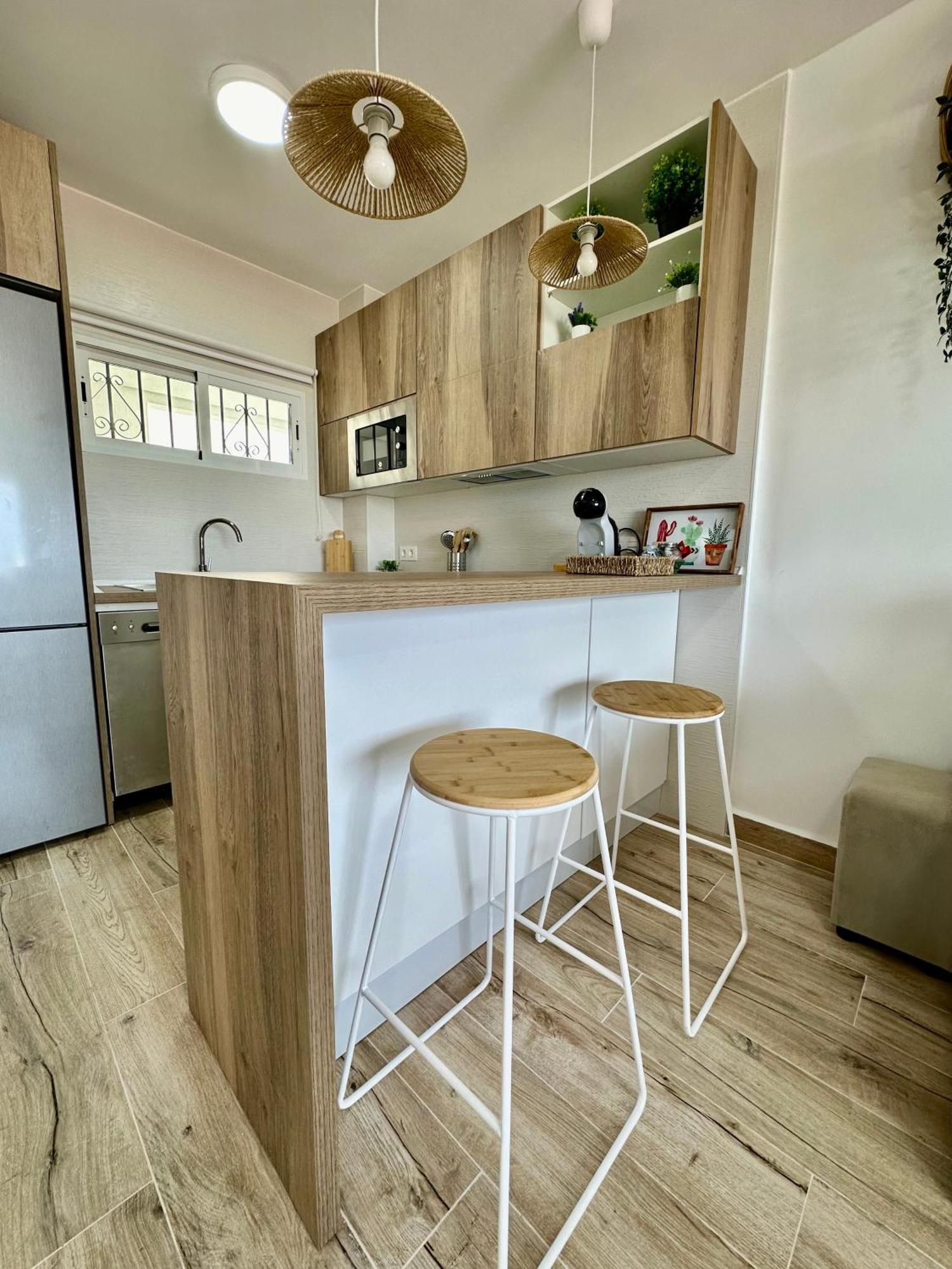 Apartamento Villa Azul, 1ª Linea De Playa โมฮาการ์ ภายนอก รูปภาพ