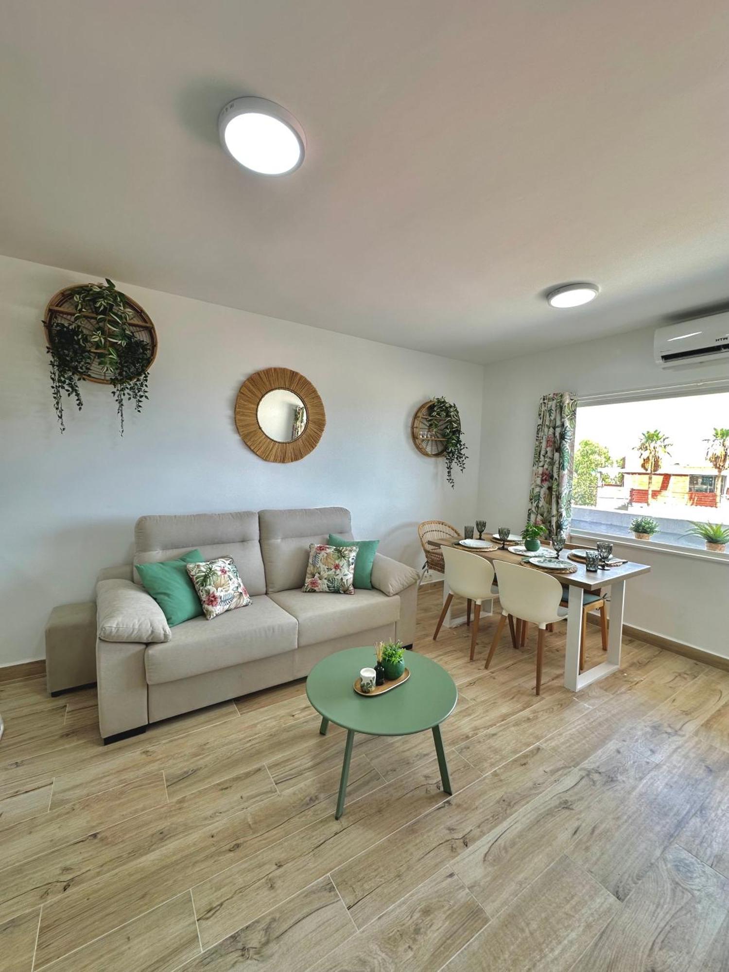 Apartamento Villa Azul, 1ª Linea De Playa โมฮาการ์ ภายนอก รูปภาพ